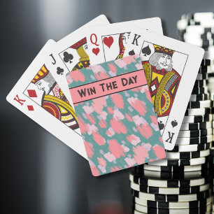 Leuk Kleurrijk Patroon Pokerkaarten
