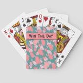 Leuk Kleurrijk Patroon Pokerkaarten (Achterkant)