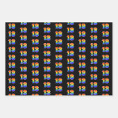 Leuk, kleurrijk, Rainbow Spectrum Patroon 13 Event Inpakpapier Vel (Voorkant)