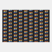 Leuk, kleurrijk, Rainbow Spectrum Pattern 27 Event Inpakpapier Vel (Voorkant)