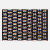 Leuk, kleurrijk, Rainbow Spectrum Pattern 32 Event Inpakpapier Vel (Voorkant)