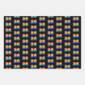 Leuk, kleurrijk, Rainbow Spectrum Pattern 36 Event Inpakpapier Vel (Voorkant)