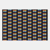 Leuk, kleurrijk, Rainbow Spectrum Pattern 39 Event Inpakpapier Vel (Voorkant)