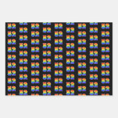 Leuk, kleurrijk, Rainbow Spectrum Pattern 52 Event Inpakpapier Vel (Voorkant)