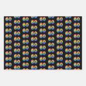 Leuk, kleurrijk, Rainbow Spectrum Pattern 60 Event Inpakpapier Vel (Voorkant)