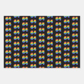 Leuk, kleurrijk, Rainbow Spectrum Pattern 64 Event Inpakpapier Vel (Voorkant)