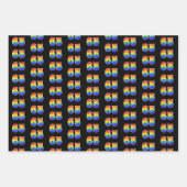 Leuk, kleurrijk, Rainbow Spectrum Pattern 65 Event Inpakpapier Vel (Voorkant)