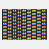 Leuk, kleurrijk, Rainbow Spectrum Pattern 66 Event Inpakpapier Vel (Voorkant)