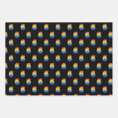 Leuk, kleurrijk, Rainbow Spectrum Pattern 6 Event Inpakpapier Vel (Voorkant)