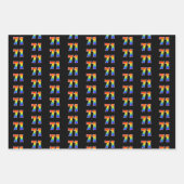 Leuk, kleurrijk, Rainbow Spectrum Pattern 71 Event Inpakpapier Vel (Voorkant)