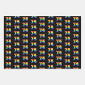 Leuk, kleurrijk, Rainbow Spectrum Pattern 74 Event Inpakpapier Vel (Voorkant)