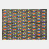 Leuk, kleurrijk, Rainbow Spectrum Pattern 77 Event Inpakpapier Vel (Voorkant 2)