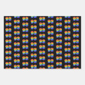 Leuk, kleurrijk, Rainbow Spectrum Pattern 93 Event Inpakpapier Vel (Voorkant)