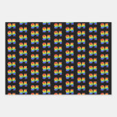 Leuk, kleurrijk, Rainbow Spectrum Pattern 94 Event Inpakpapier Vel (Voorkant)