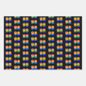 Leuk, kleurrijk, Rainbow Spectrum Pattern 98 Event Inpakpapier Vel (Voorkant)