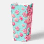 Leuk & Kleurrijk Roze en Blauw Lollipop Bedankdoosjes (Achterkant)