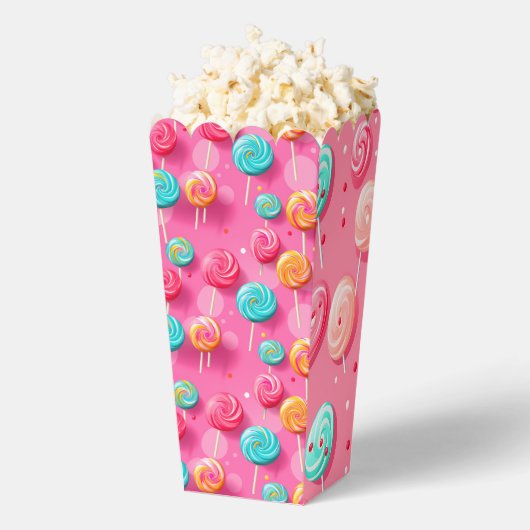 Leuk & Kleurrijk Roze en Blauw Lollipop Bedankdoosjes (Popped)