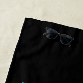 Leuk kleurrijk Triathlon Humor Endurance Sarcasme Strandlaken (In situ)