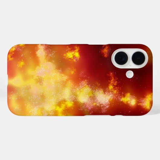 Leuk & Kleurrijk Universum iPhone 16 Clip Hoesje (Achterkant (horizontaal))