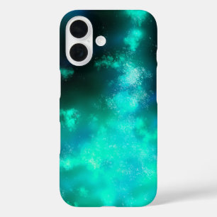 Leuk & Kleurrijk Universum iPhone 16 Clip Hoesje