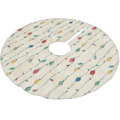  Leuk Kleurrijke Fa La Christmas String Licht Kerstboom Rok (Gekanteld)