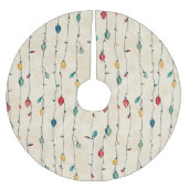  Leuk Kleurrijke Fa La Christmas String Licht Kerstboom Rok (Voorkant)