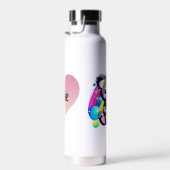 Leuk Koala Beer en Rainbow gepersonaliseerd Waterfles (Rechts)