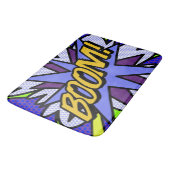 Leuk Koel Modern Strips BOOM Badmat (Gekanteld)