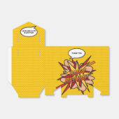 Leuk Koel Moderne Strips Geboren Dag Alle Leeftijd Bedankdoosjes (Uitgevouwen)