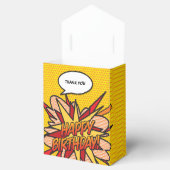 Leuk Koel Moderne Strips Geboren Dag Alle Leeftijd Bedankdoosjes (Geopend)