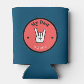 Leuk! Koelbox - mijn vader ROCKS! Blikjeskoeler (Achterkant)