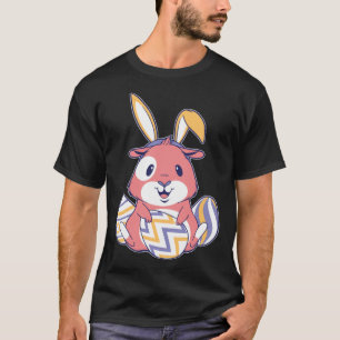 Leuk konijn Liefde Dier Pet Hart Paaseieren Oost T-shirt