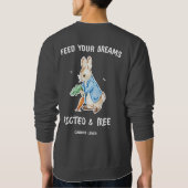 Leuk Konijn Wortelliefhebber T-Shirt (Achterkant)