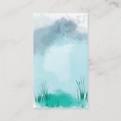 Leuk konijntje - display douche informatiekaartje (Achterkant)