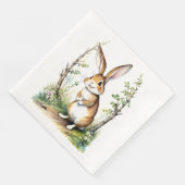 Leuk konijntje in de Bossen Servet (Hoek)