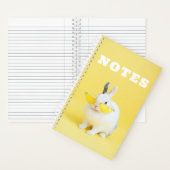 Leuk konijntje in een bril notitieboek (Binnen)