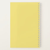 Leuk konijntje in een bril notitieboek (Achterkant)