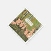  Leuk Konijntje Kinderen Baby shower Servet (Hoek)