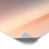 Leuk konijntje op scooter poster (Hoek)