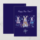 leuk konijntje Vakantie Briefkaart (Voorkant / Achterkant)