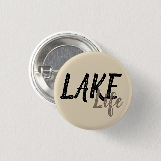 leuk LAK LIFE | Ronde Button 3,2 Cm (Voorkant /achterkant)