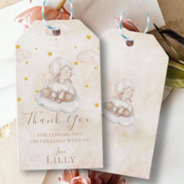 Leuk Lam Pinky Dust Stars Baby shower Dank u Cadeaulabel