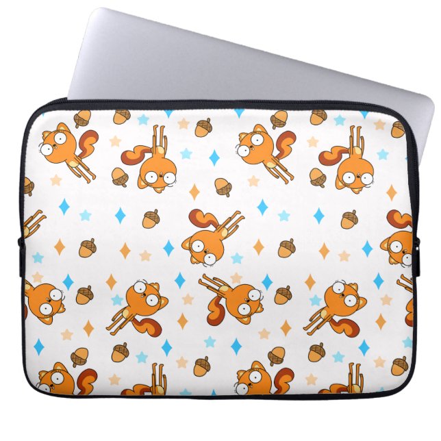 Leuk!  laptop sleeve (Voorkant)