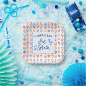 Leuk "Last Splash" thema gepersonaliseerde vrijgez Papieren Bordje (Feest)