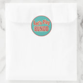 Leuk Laten we Bunco Stickers spelen (Tas)