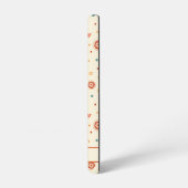 Leuk Leuk Bloemenpatroon Gepersonaliseerd naam Samsung Galaxy Hoesje (Linkerkant)