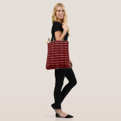 Leuk Leuk Chocolade Bar Patroon Art Design Tote Bag (Op model)