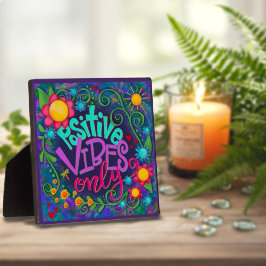 Leuk Leuk Inspirerend Positief Vibes Alleen Quote Fotoplaat