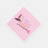 Leuk Leuk Roze Heks Hocus Pocus Halloween Pet Servet (Hoek)