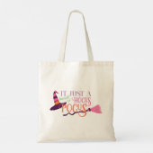 Leuk Leuk Roze Heks Hocus Pocus Halloween Pet Tote Bag (Achterkant)